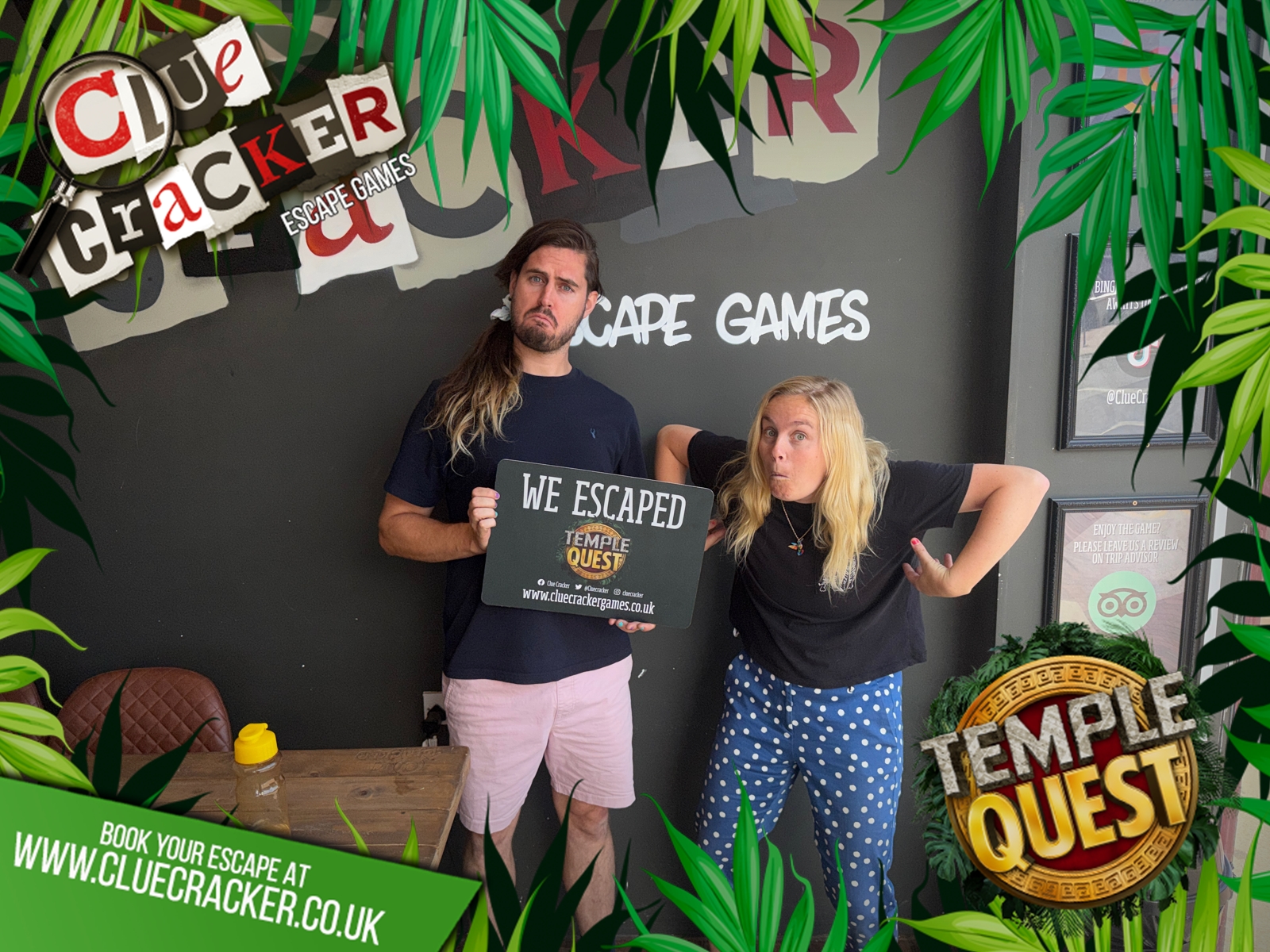Temple Quest – Clue Cracker